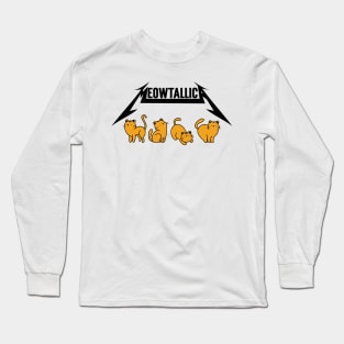 Meowtallica Long Sleeve T-Shirt